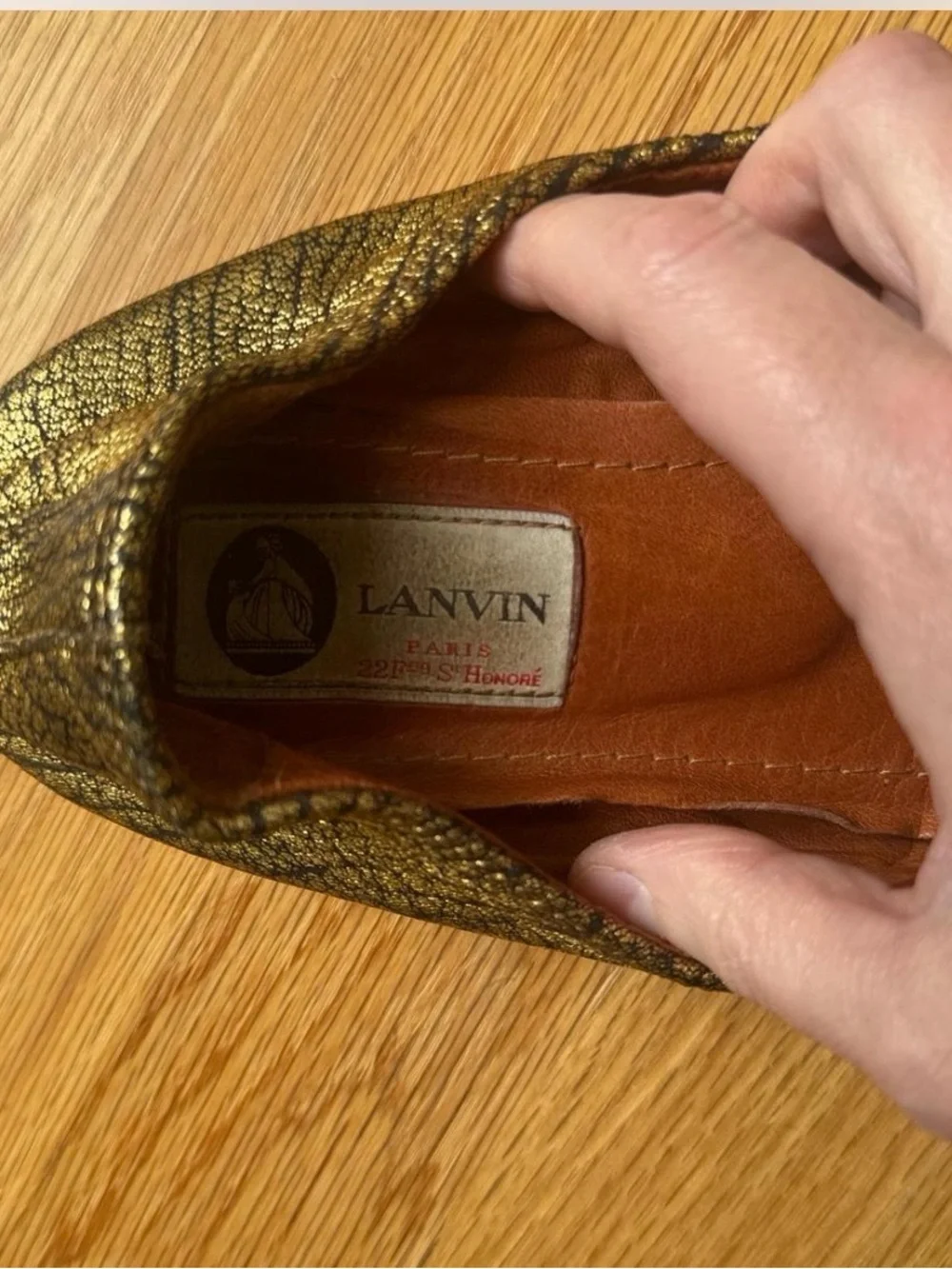 Lanvin soft leather